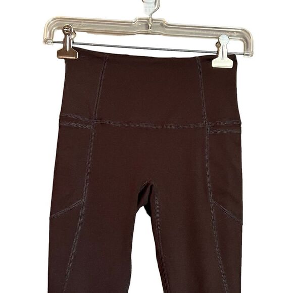 Free People movement brown leggings. Size xs - Picture 3 of 8